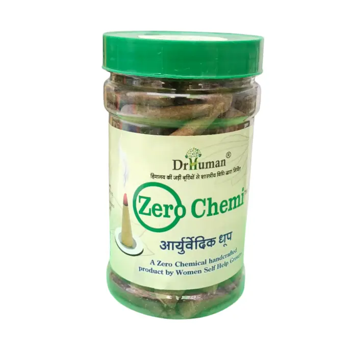 Dhoop Cone Jar pack (Zero Chemi) - 150 pcs