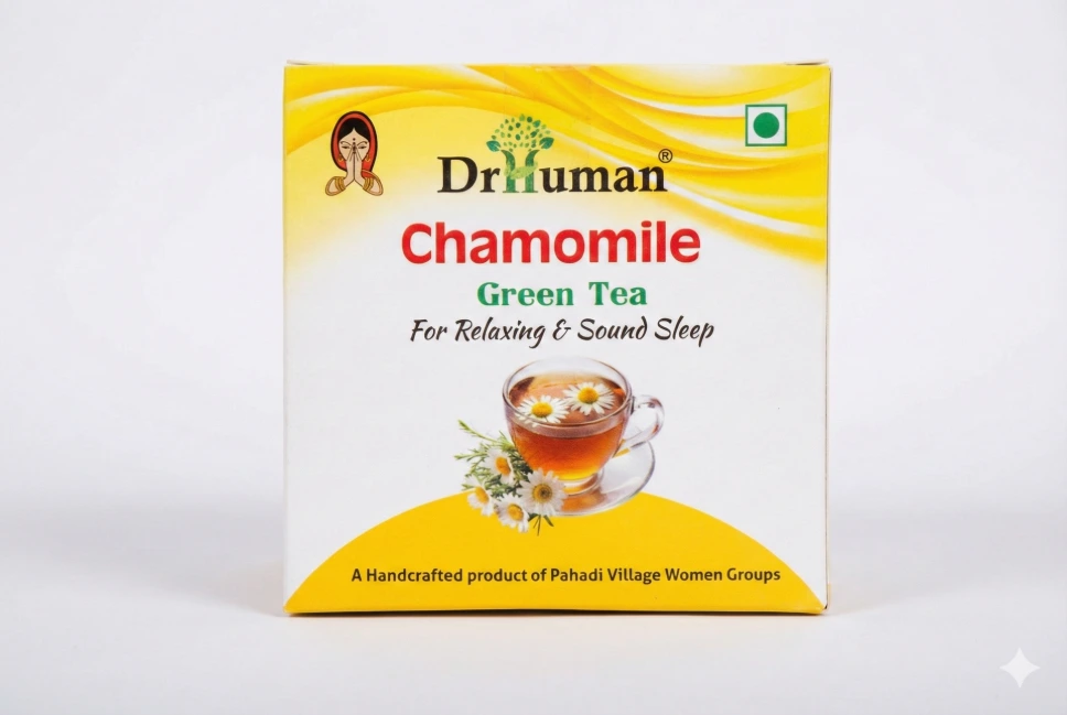 CHAMOMILE GREEN TEA (Detox & Fitness Tea)- Day Tea  50gm
