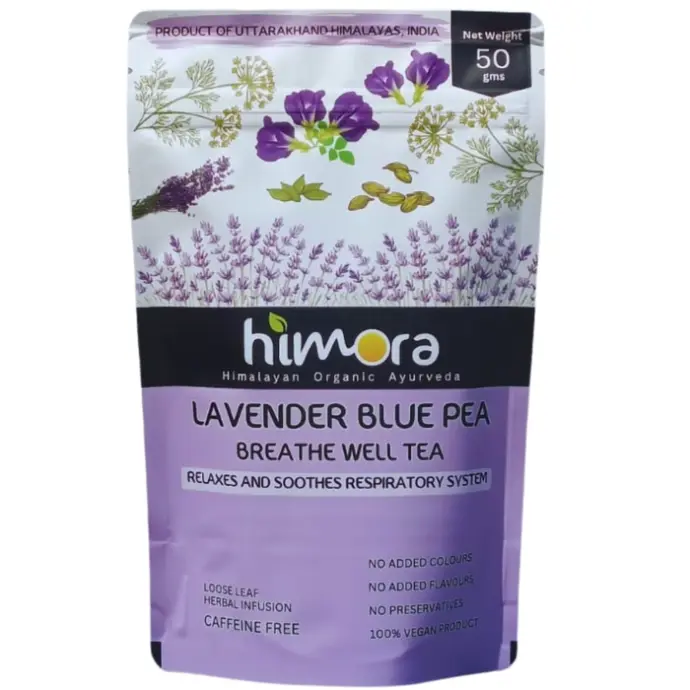 LAVENDER BLUE PEA TEA (Relexes Respiratory System) 50gm