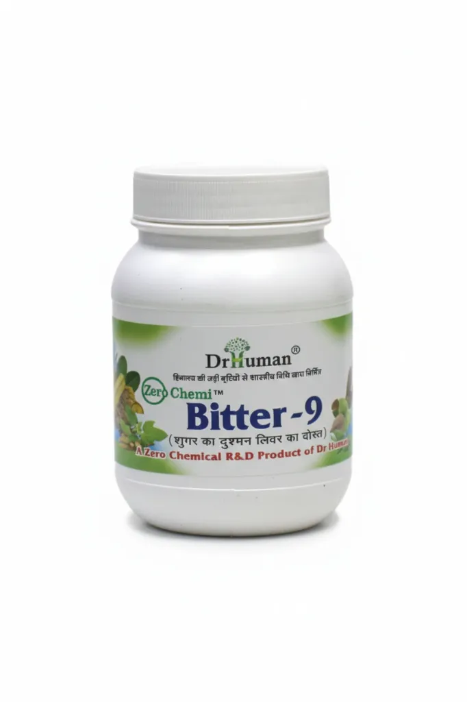DIABETES CARE (BITTER -9) - Natural management of blood sugar with liver car