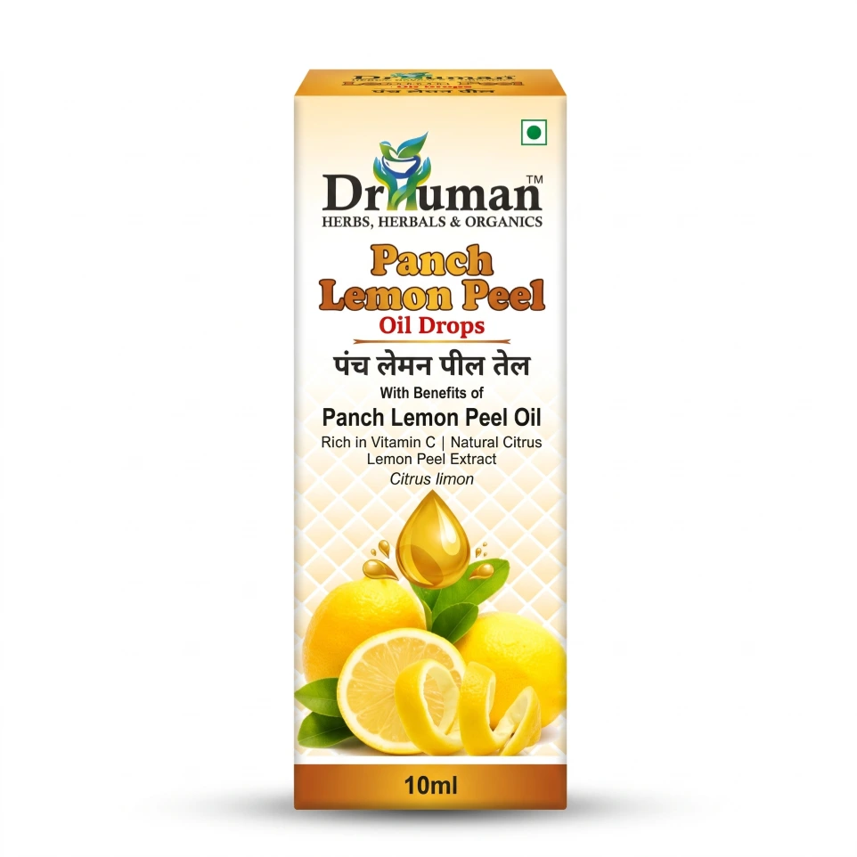 PANCH LEMON PEEL OIL DROPS - 10 ml